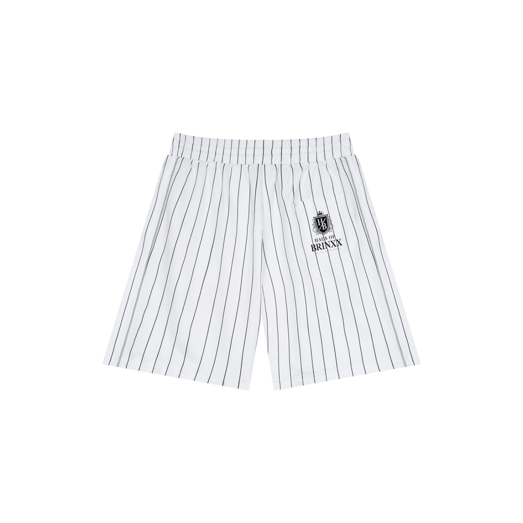 Unisex Striped Loose Fit Shorts