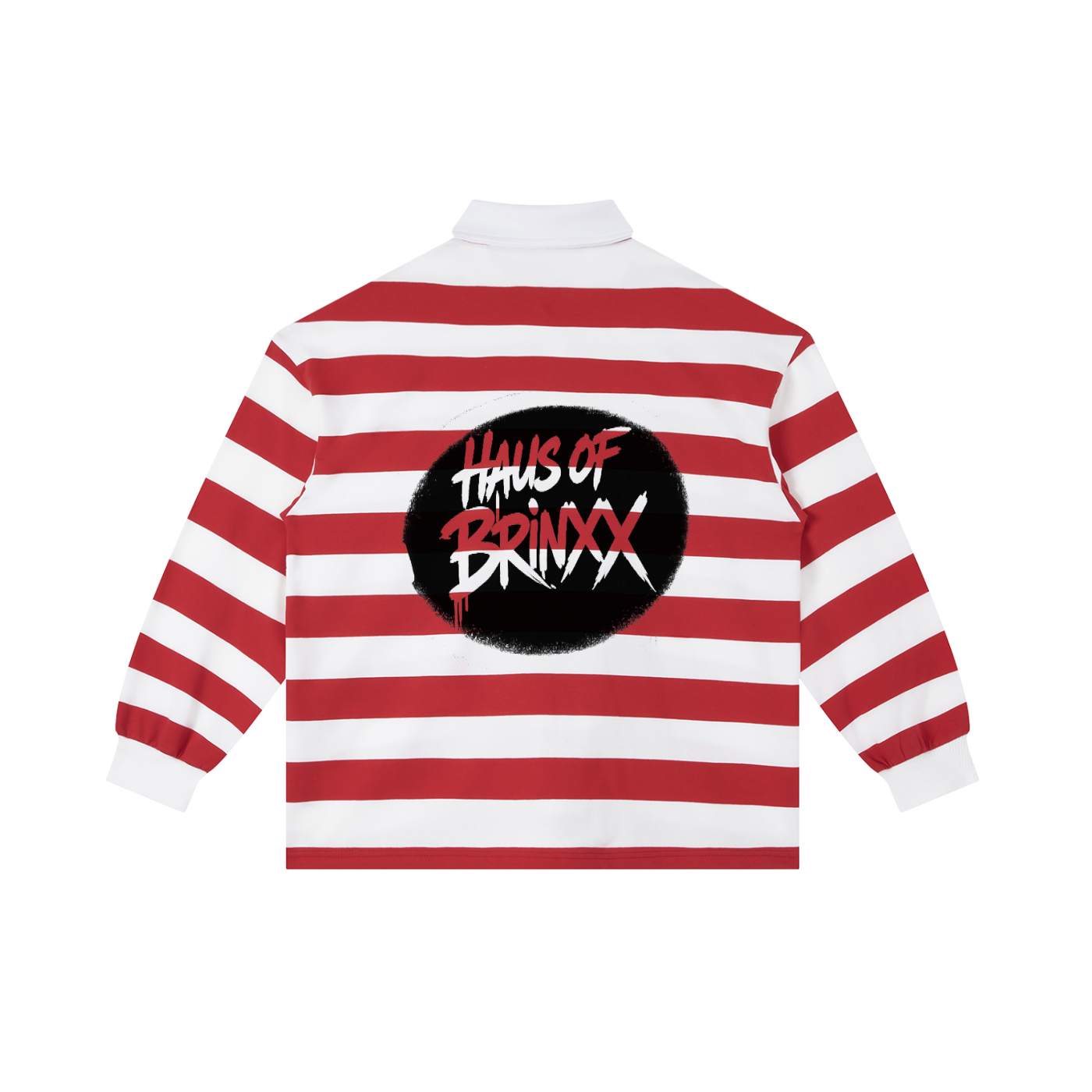 Color Block Stripe Polo Shirt