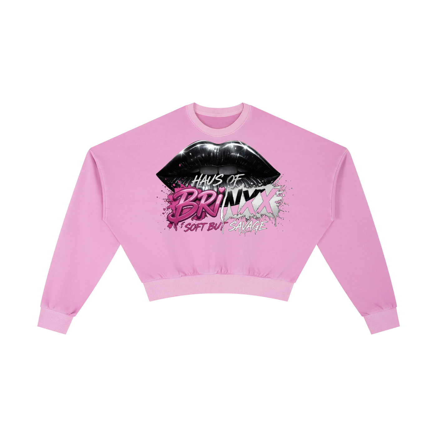 Vintage Washed Cropped Sweatshirt