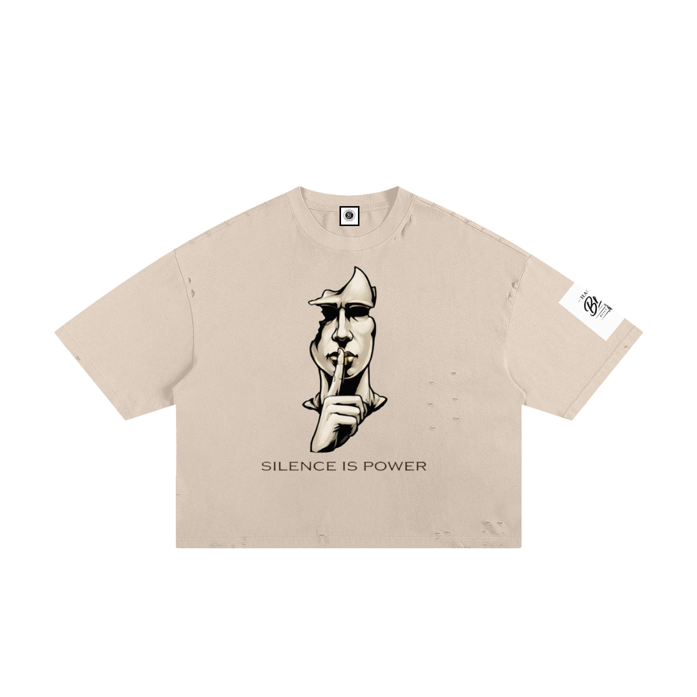 Classic Frayed Boxy Tee