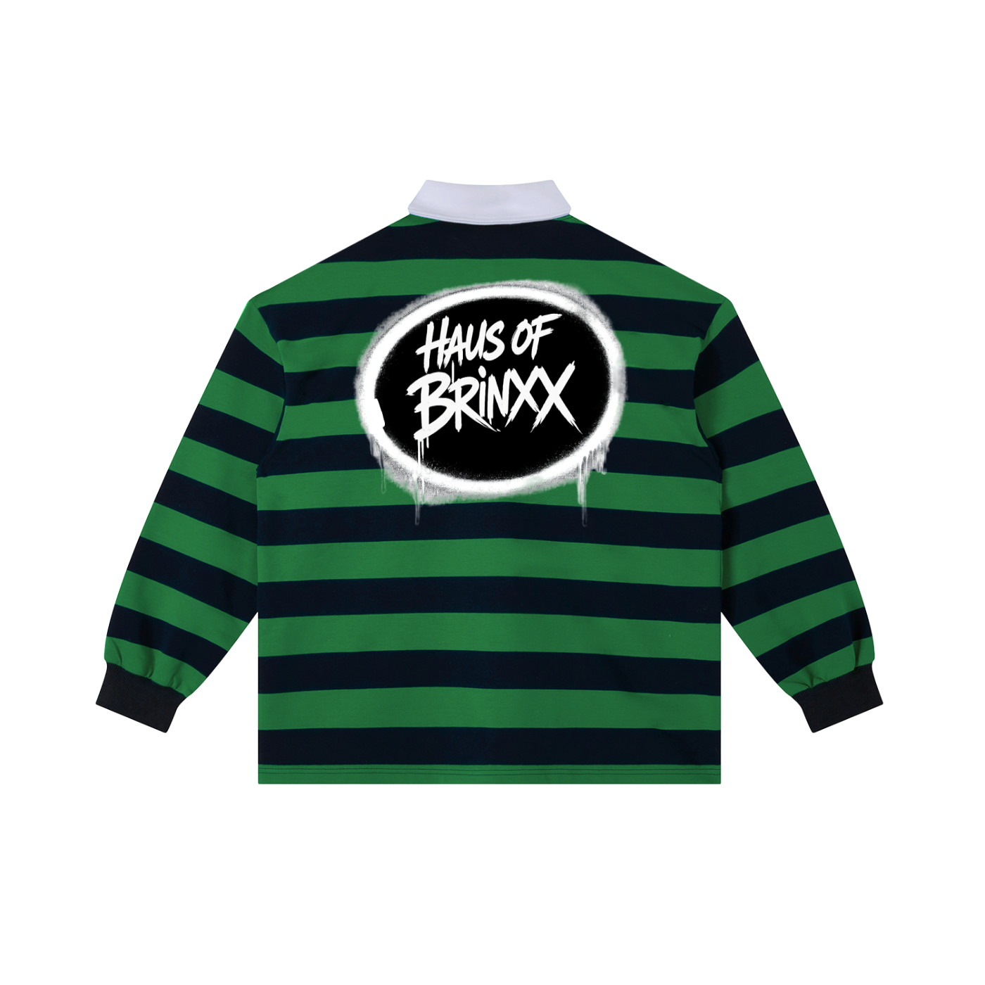 Color Block Stripe Polo Shirt