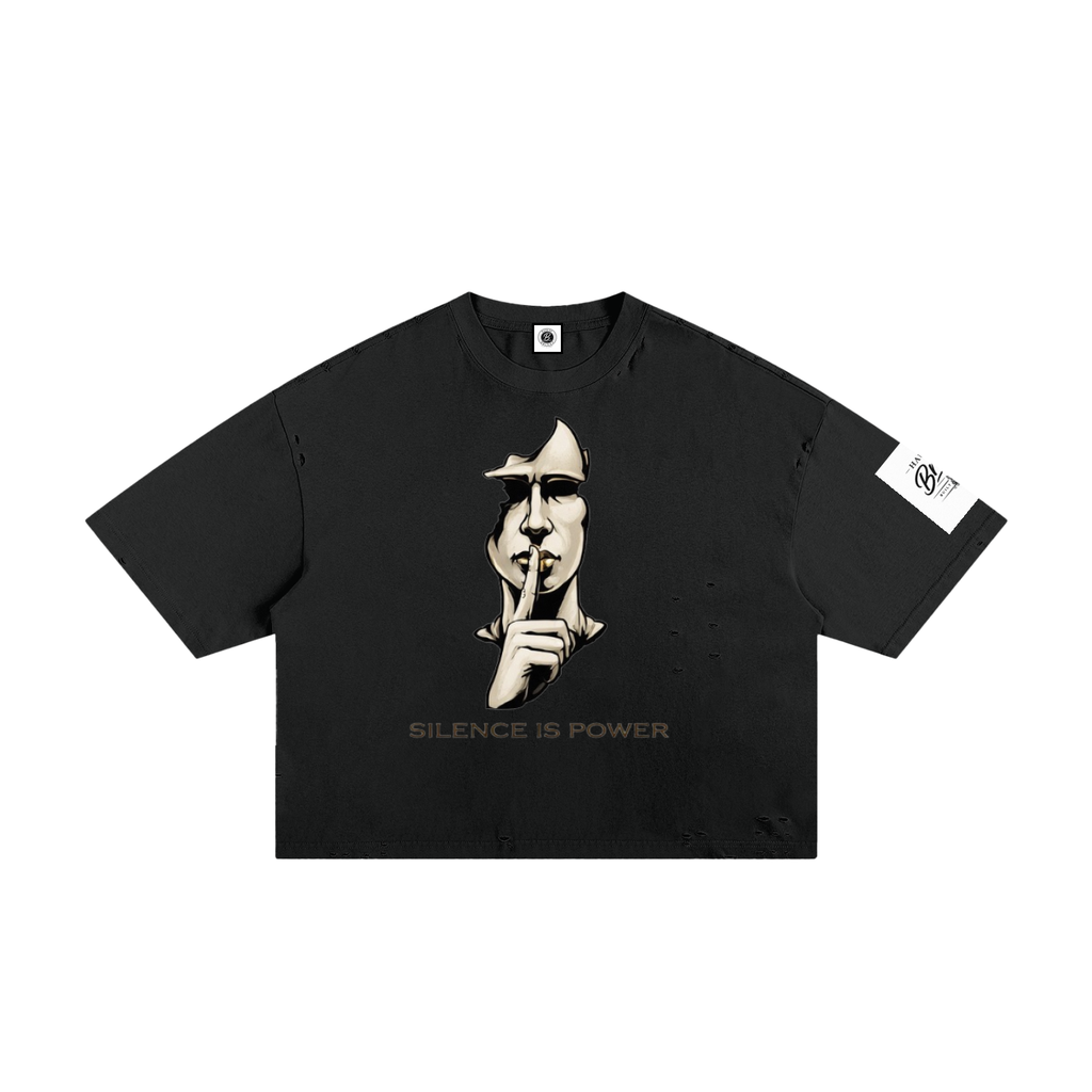 Classic Frayed Boxy Tee