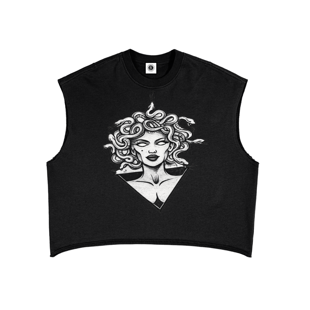 French Terry Boxy Tank Top