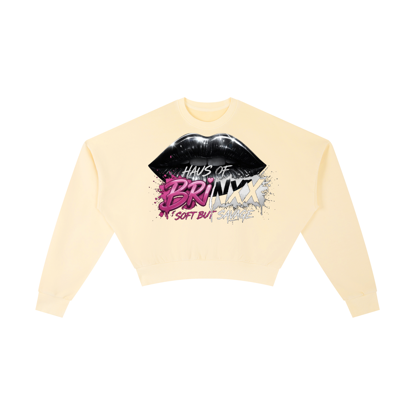 Vintage Washed Cropped Sweatshirt