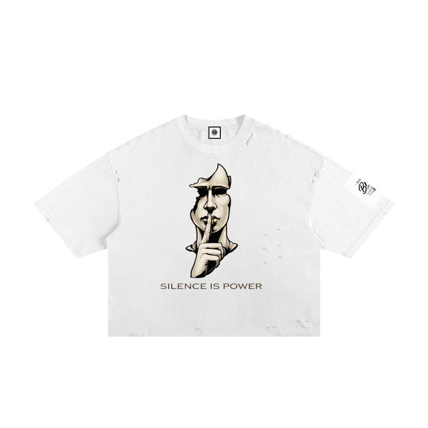 Classic Frayed Boxy Tee