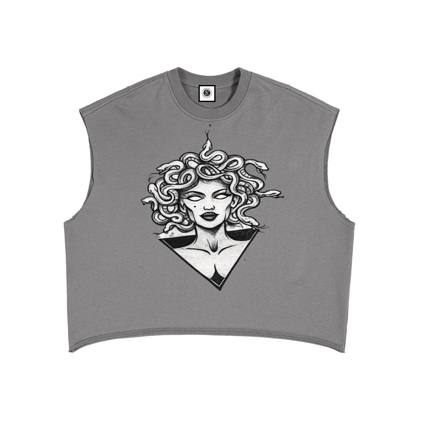 French Terry Boxy Tank Top