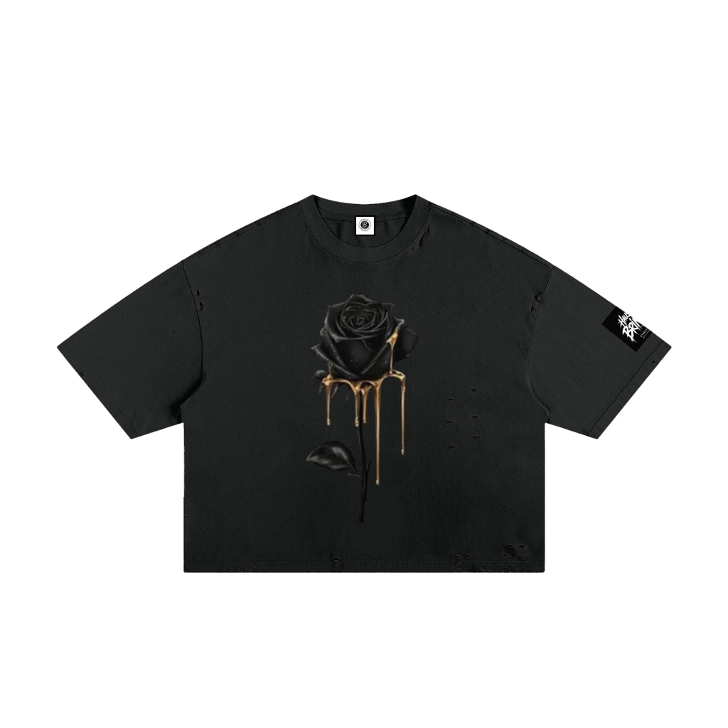 Classic Frayed Boxy Tee
