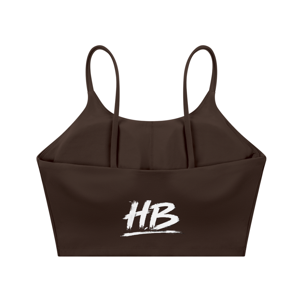 Spaghetti Strap Yoga Sports Bra