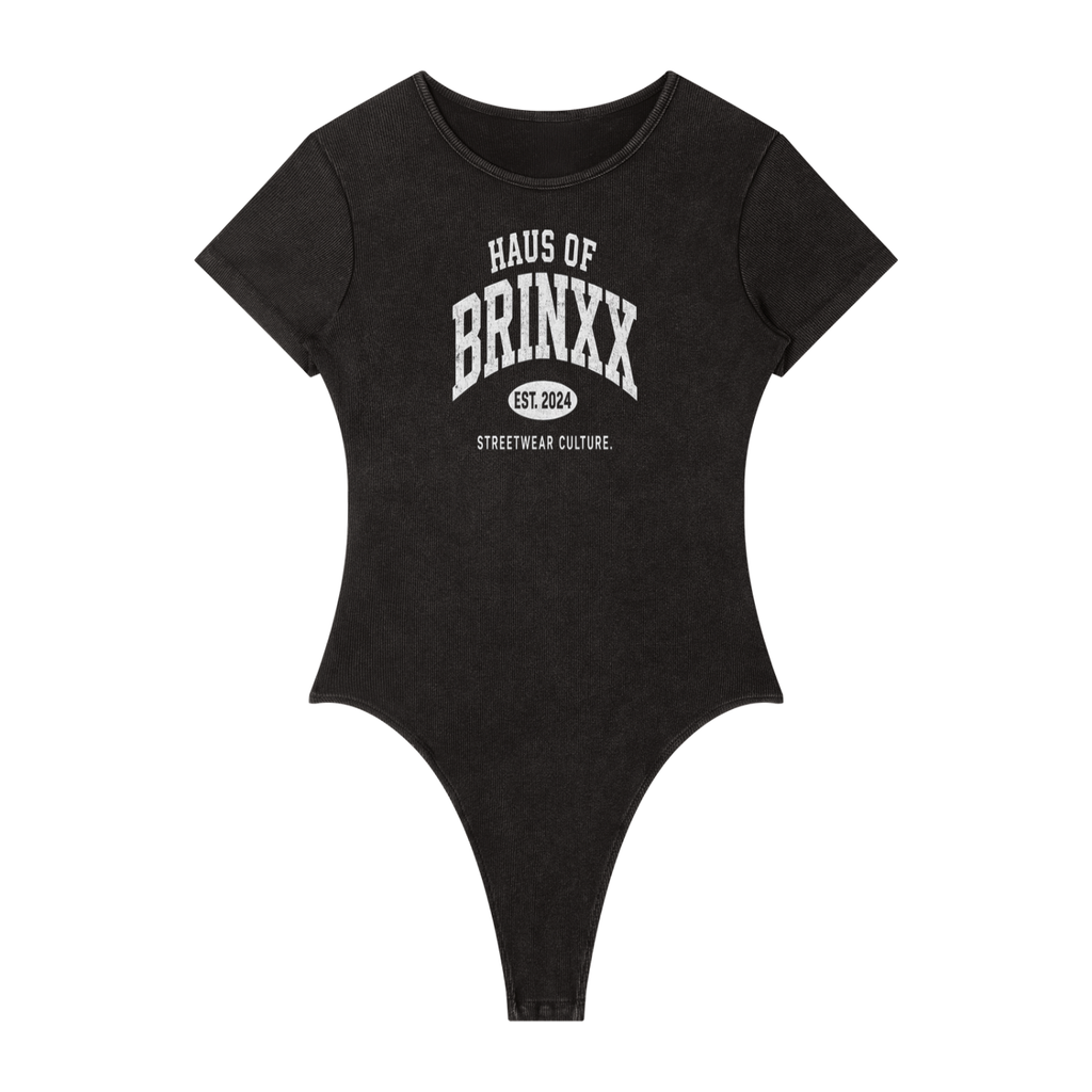 Women's Mineral Wash Crewneck Bodysuit