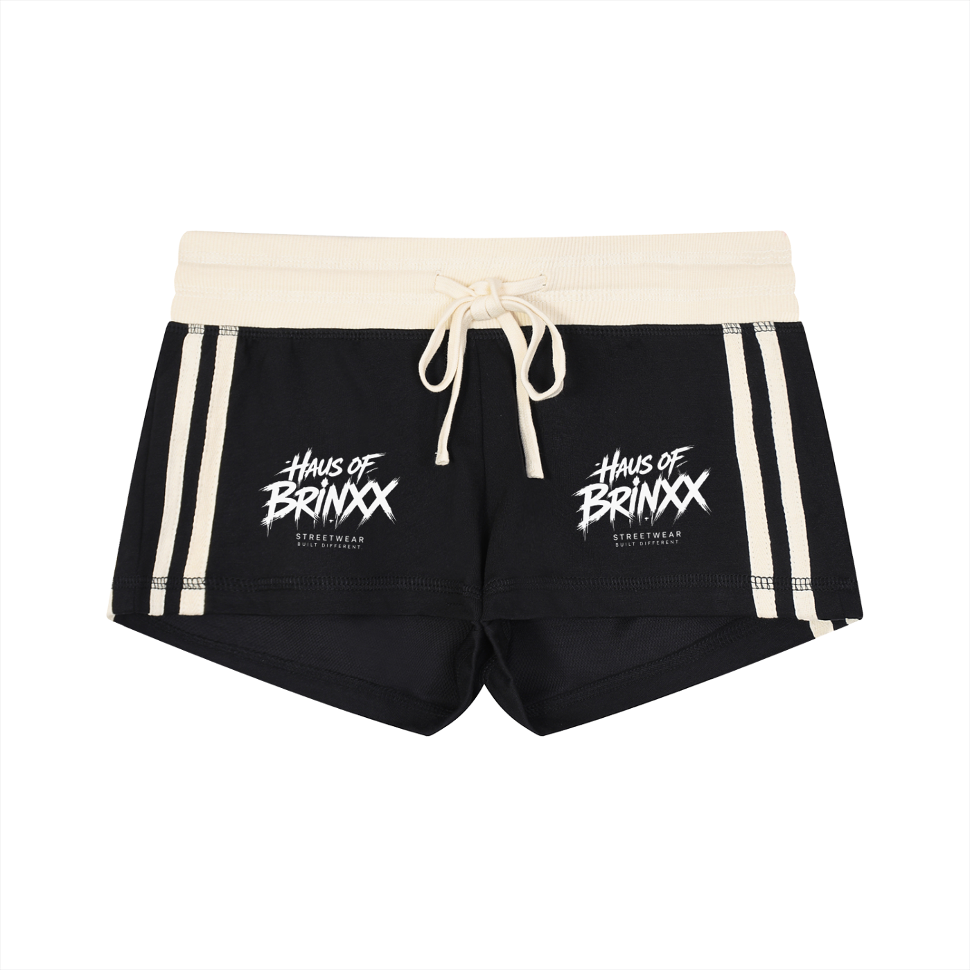 Women's Contrast Stripe Track Shorts