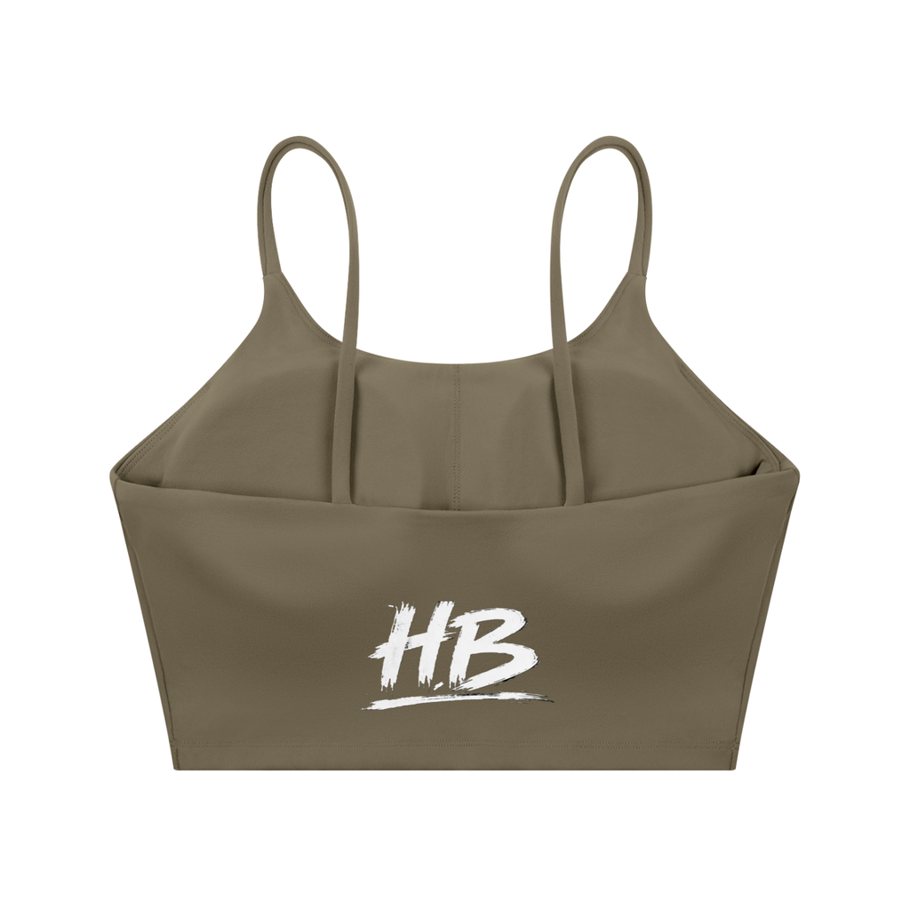 Spaghetti Strap Yoga Sports Bra