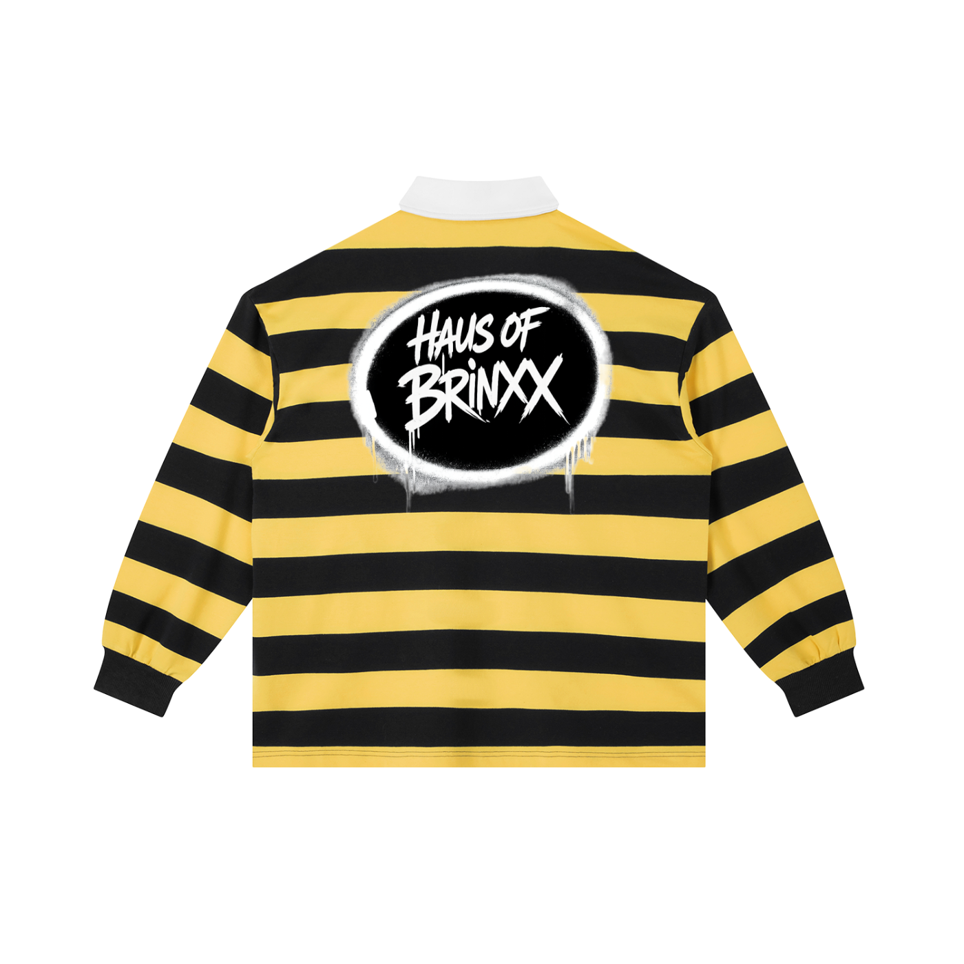 Color Block Stripe Polo Shirt