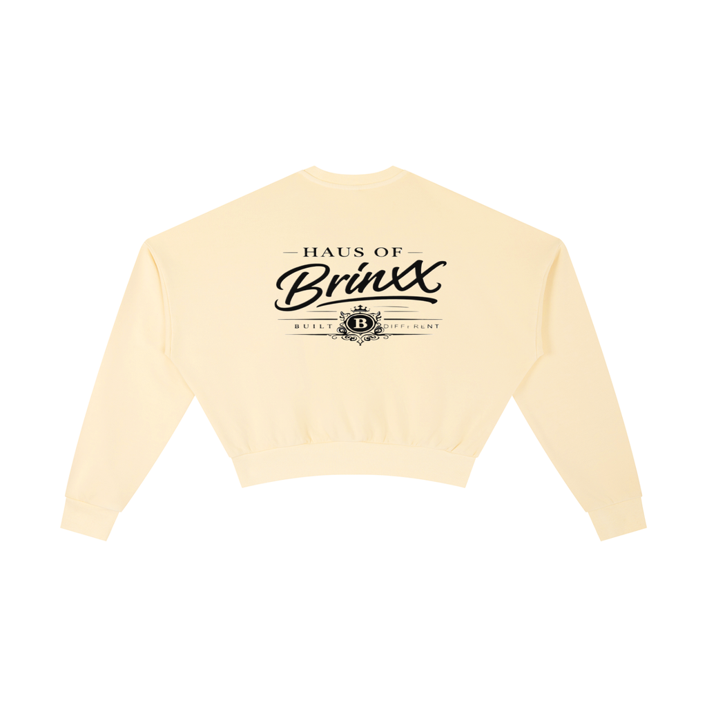 Vintage Washed Cropped Sweatshirt